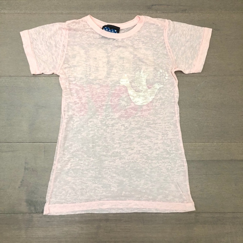 Vintage JUNK FOOD Burnout Tshirt Y2K, Size S